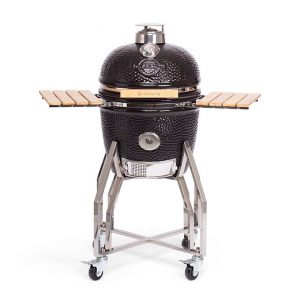 YAKINIKU MEDIUM 16 INCH KAMADO GRILL INCL. ONDERSTEL EN ZIJTAFELS