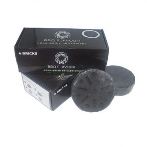 BBQ FLAVOUR BRIQUETTES QUICK KOKO  4 st