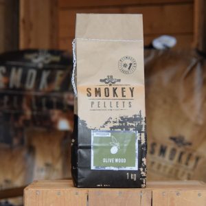 SMOKEY BANDIT SMOKED OLIVE PELLETS 1kg