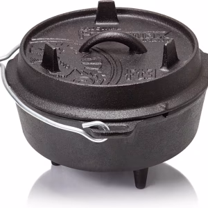 Petromax l Dutch Oven gietijzeren pot met pootjes. FT3/2.3 lt