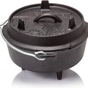 Petromax l  Dutch Oven gietijzeren pot met pootjes. FT3/2.3 lt