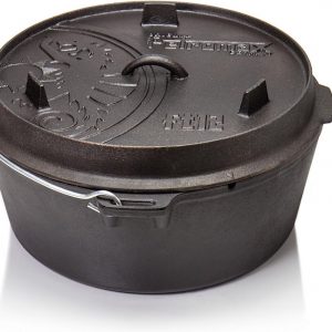 Petromax l Dutch Oven gietijzeren pot zonder pootjes. Ft12 / 14,7lt