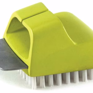 HIMALAYAN SALT PLATE SCRUBBER BRUSH