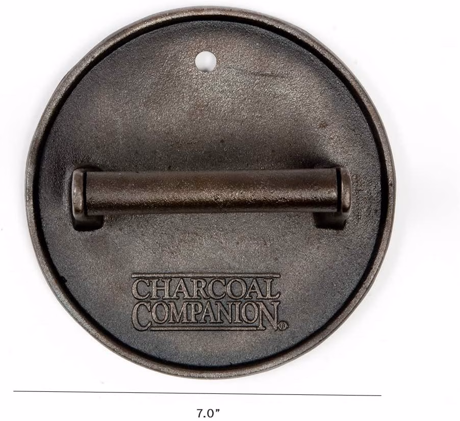 Gietijzeren Grill press