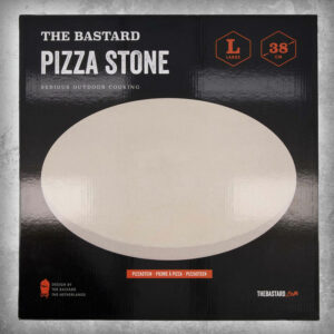 Pizzasteen The Bastard Large (Dikte 2 cm, Blijft lang warm)