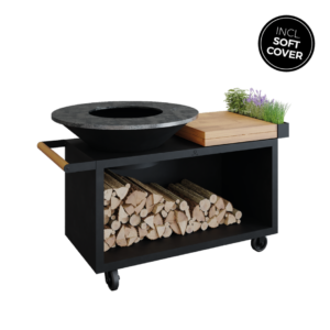 OFYR Island Black 100 PRO Teak Hout